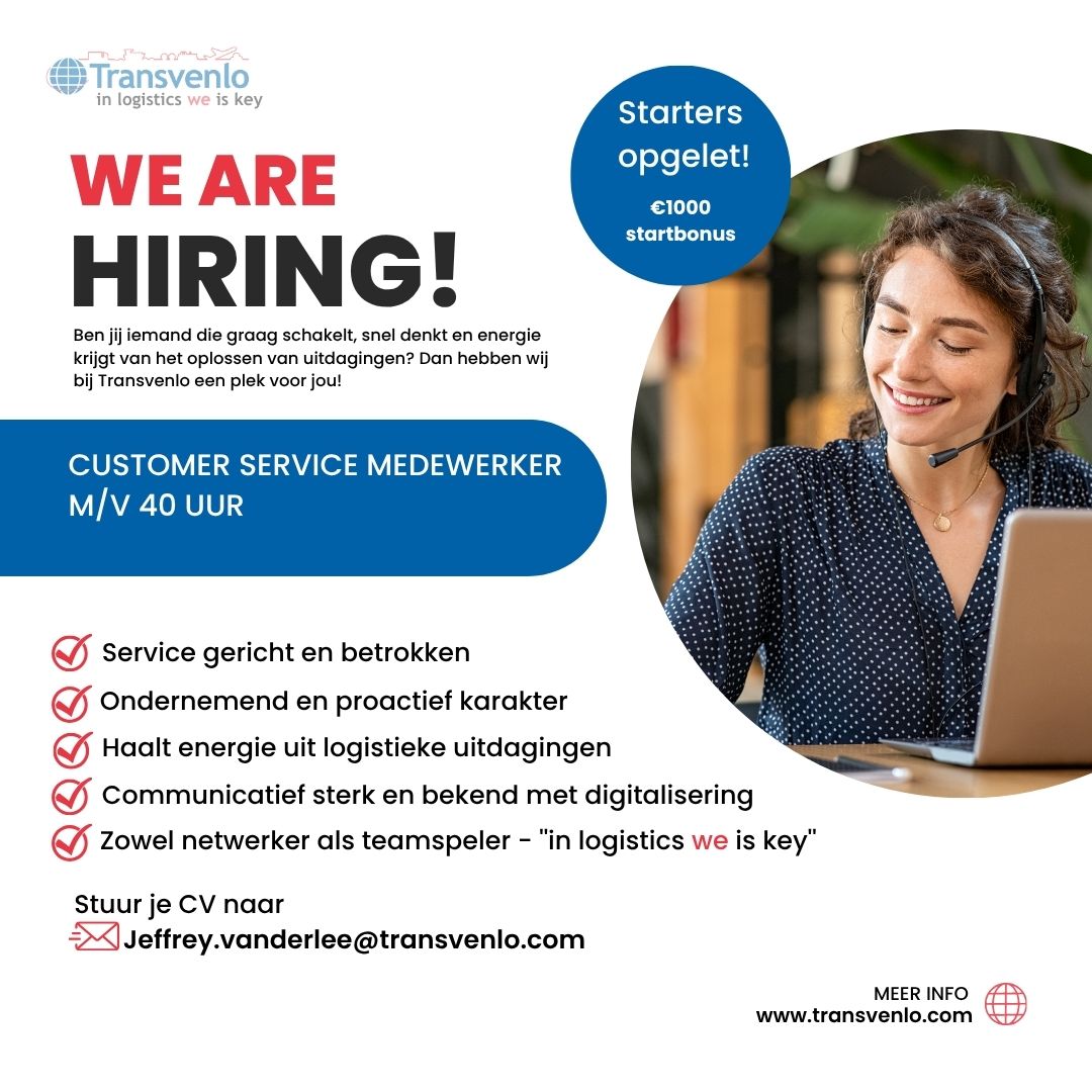 Customer service medewerker